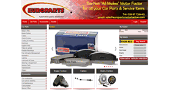Desktop Screenshot of europarts-motorfactors.com
